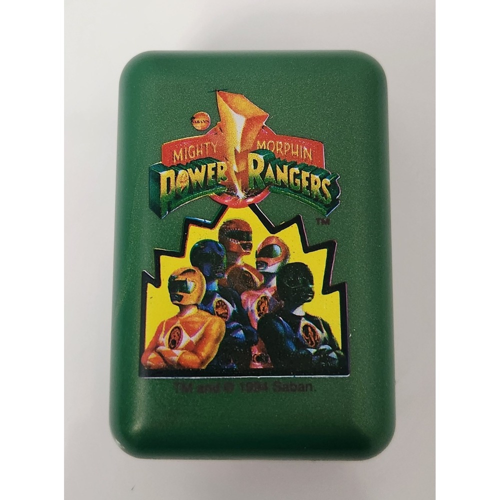 RARE Vintage‎ 1994 Saban Mightly Morphin Power Ranger Mini Soap Holder & New Bar
